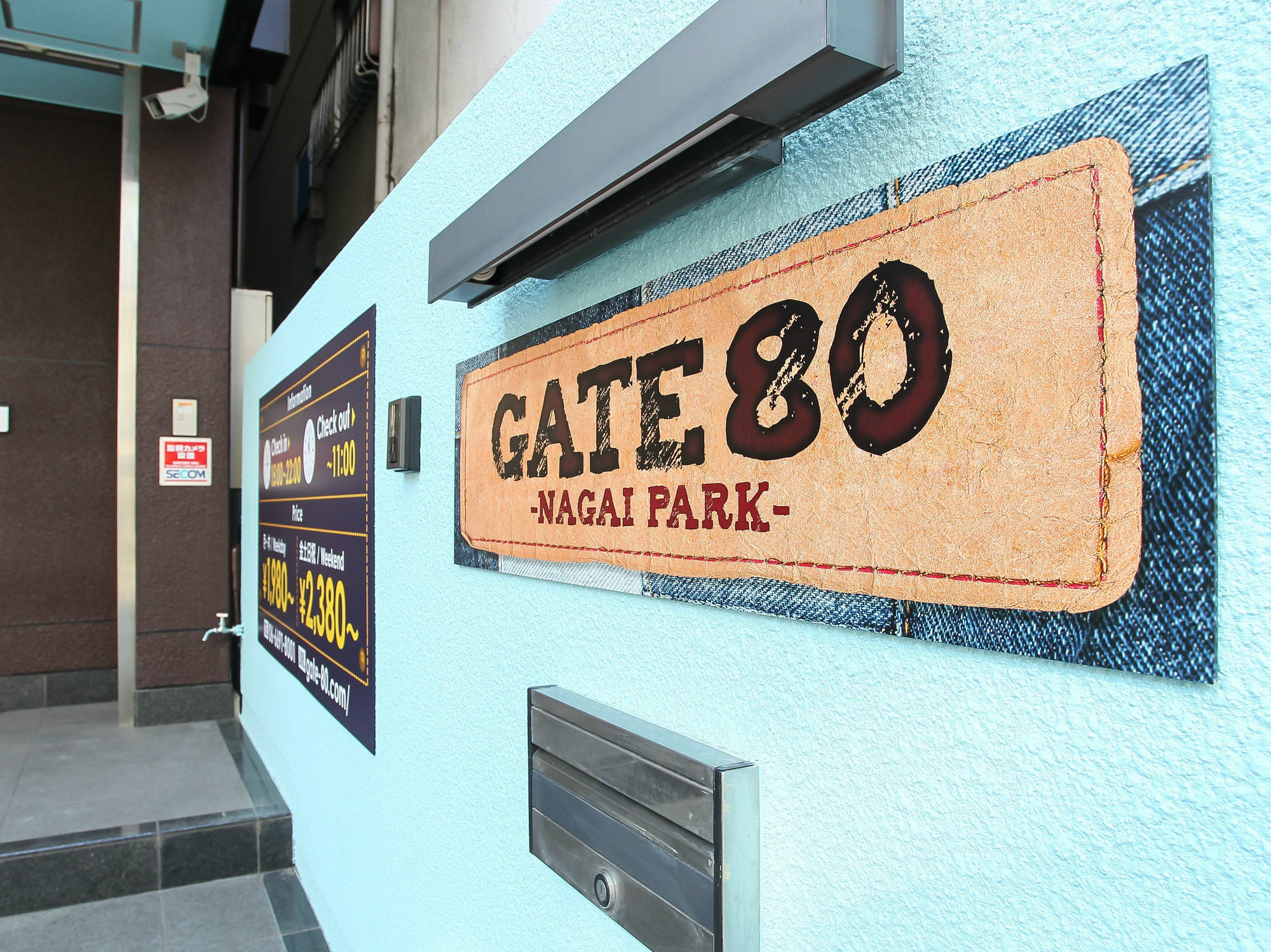 Хостел Gate 80 Осака Экстерьер фото