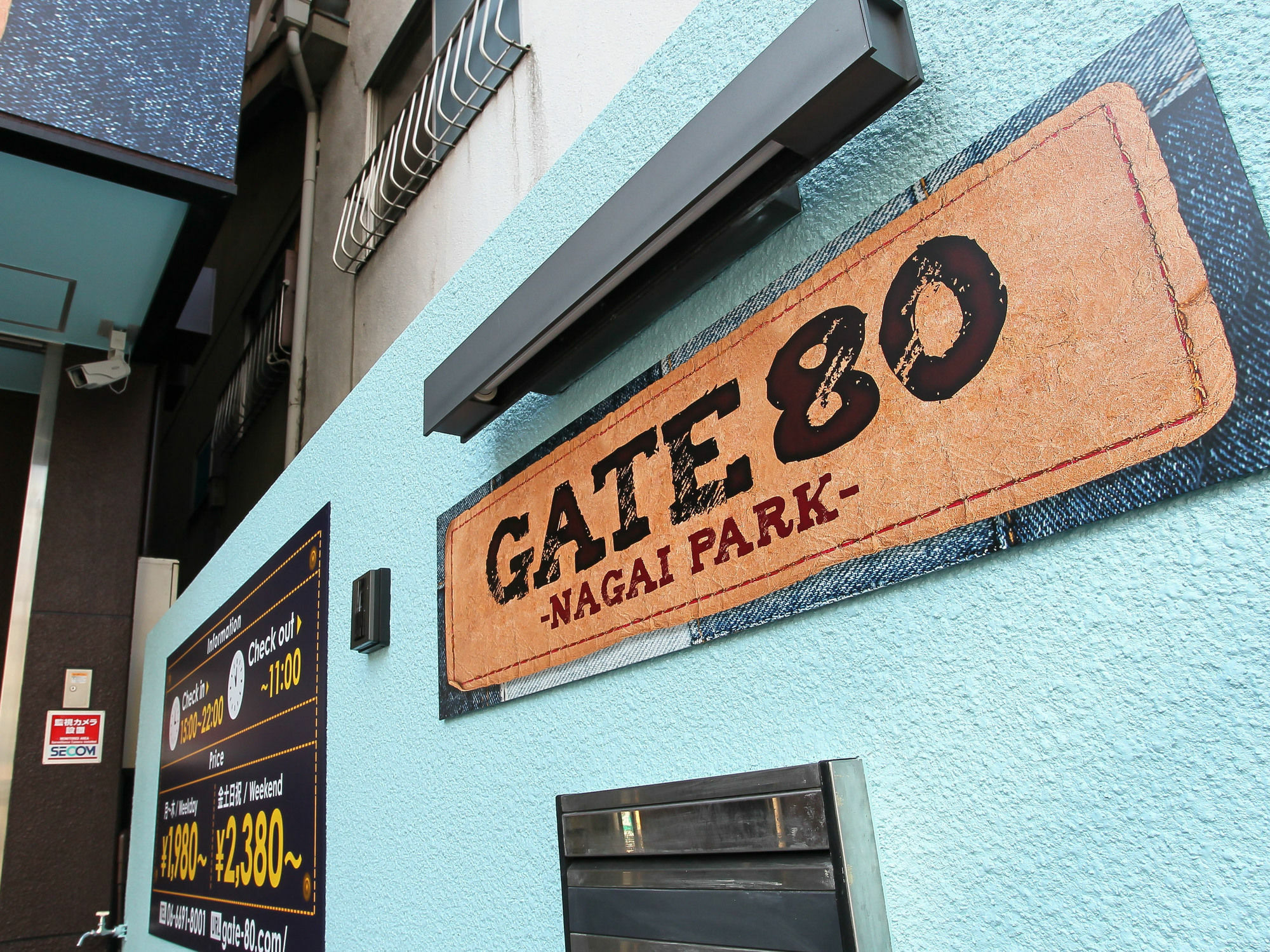 Хостел Gate 80 Осака Экстерьер фото